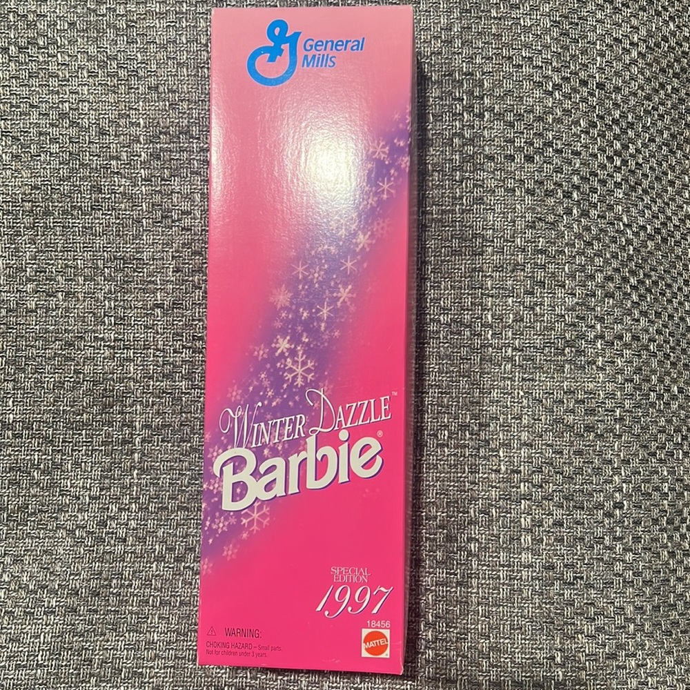 General Mills x Mattel 1997 Winter Dazzle Barbie Doll - Picture 3 of 6